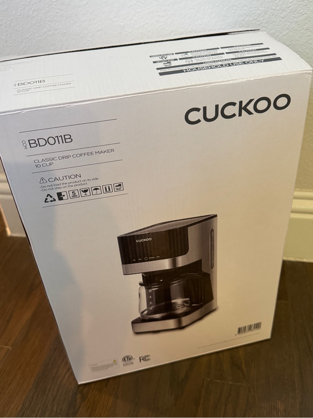 CUCKOO Classic 10-Cup Drip Coffee Maker, Easy To Use Coffee Machine